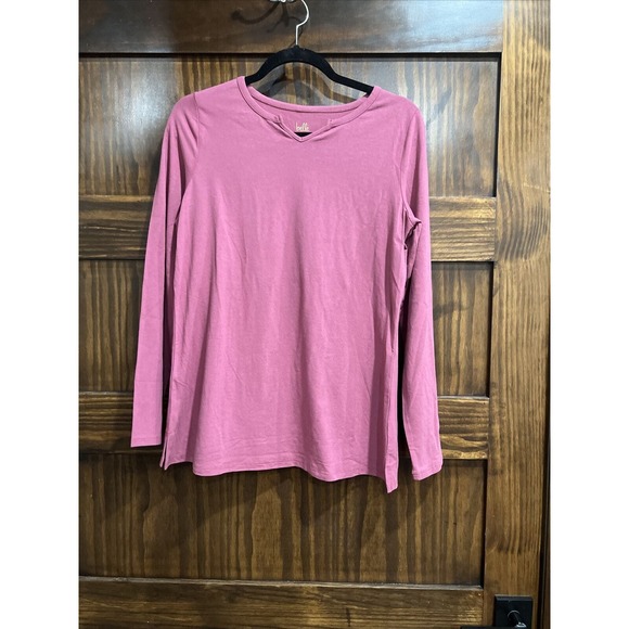 Belle‎ Shirt Women’s XS Long Sleeve Comfort Loose Fitting Purple - Picture 1 of 8